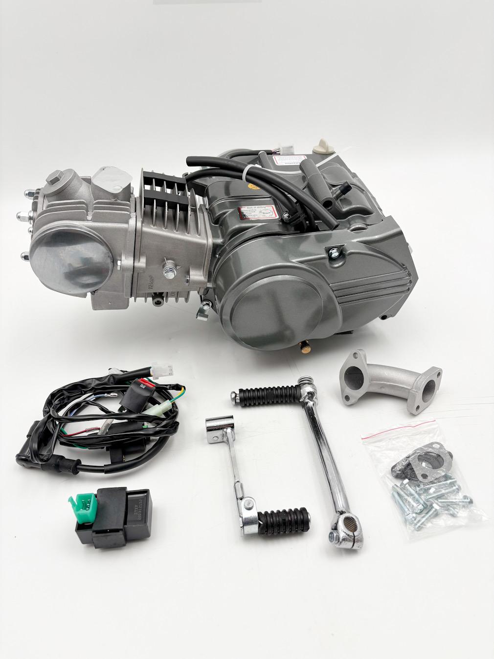 GN125 4 Speed Manual Engine & Complete Wiring Loom