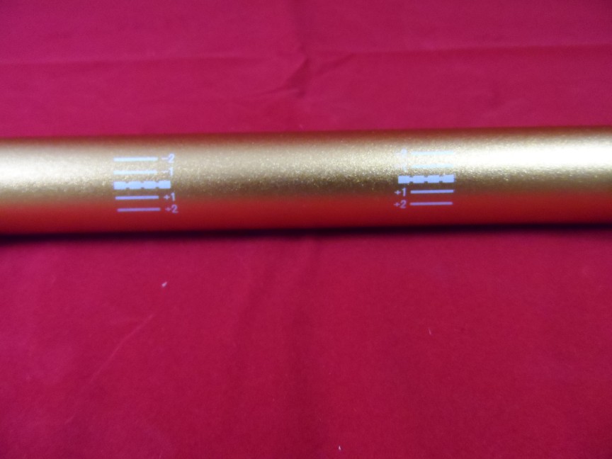 Heavy Duty Gold Alloy 28mm Fat Bars For Pit Bike. 28mm Bars - Image 2