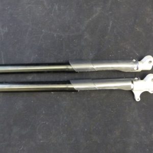 Black MK2 (Late Style) Upside down Mini Dirt Bike Front Forks, M