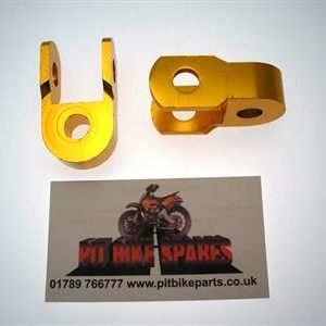 Rear Shock Absorber Extender. Pit Bike 25mm Jack Up Gold