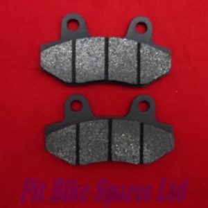 BP1 Rear Brake Pads For Pit Bike (fits front on some models)