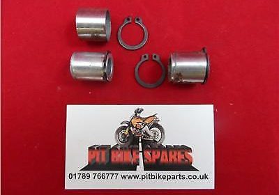 Pair of new 2 piece bushes for Pit Bike rear shock absorber