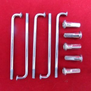 Pit Bike Wheel Spokes. 10" Fitment 69mm x 3mm