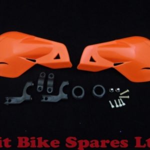 ORANGE EASY FIT UNIVERSAL PIT BIKE HANDGUARDS