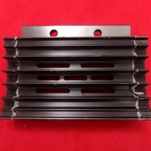 Black CNC Oil Cooler