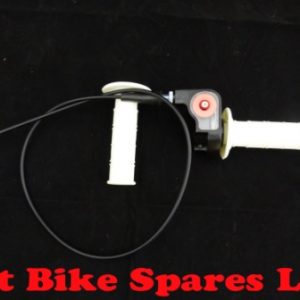 1/4 Turn Quick Action Throttle Kit White