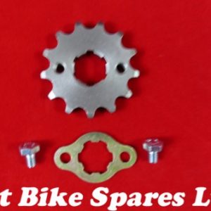Steel 428 Pitch 13 Tooth 20mm Shaft Sprocket & Mounting