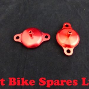 Red CNC Machined Breather Tappet Covers Big valve type