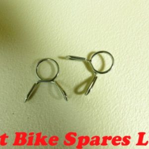 2 Fuel Hose Clips For 8mm Hose
