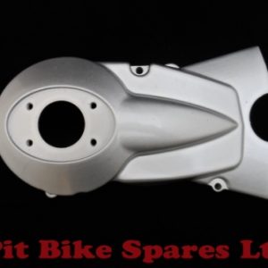 Silver Flywheel & Front Sprocket Cover Type 2. Magneto Casing