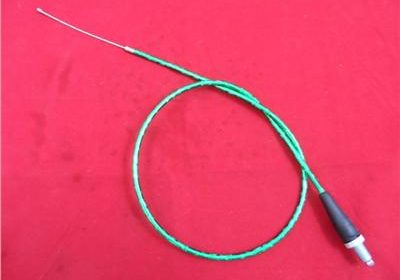 Green Straight Throttle Cable