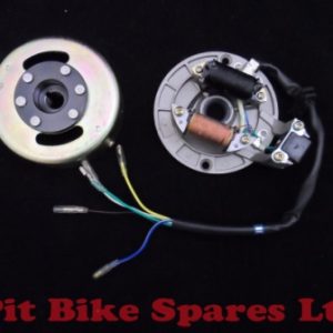 GN 12v Kick Start Type Stator Plate & Flywheel For Pit Bike