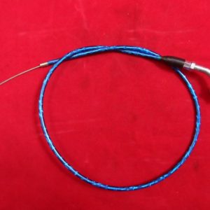 Blue Angled Throttle Cable For Pit Bike.