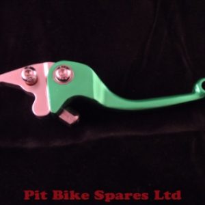 Green CNC Folding Front Brake Lever Pit Bike Hydraulic