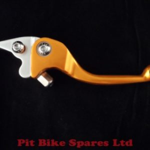 Gold CNC Folding Front Brake Lever Pit Bike Hydraulic