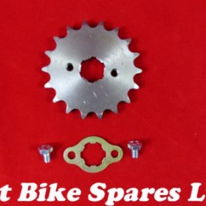 Steel 420 Pitch 18 Tooth 20mm Shaft Sprocket & Mounting