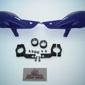 BLUE EASY FIT UNIVERSAL PIT BIKE HANDGUARDS