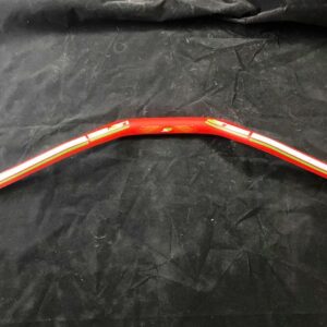 700mm Wide Red Alloy 28mm Fat Bars For Pit Bike Supermoto