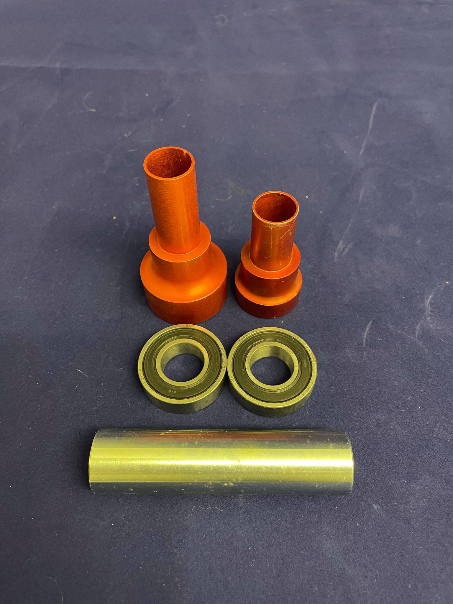 thumbnail interactive-video image 1 of 15mm X 23mm Axle Spacer – SPA19 – For Dirt Pit Quad Bike 15mm Spindle 1 of 2