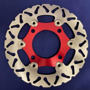 220mm SDG Razor Floating Brake Disc Red hub