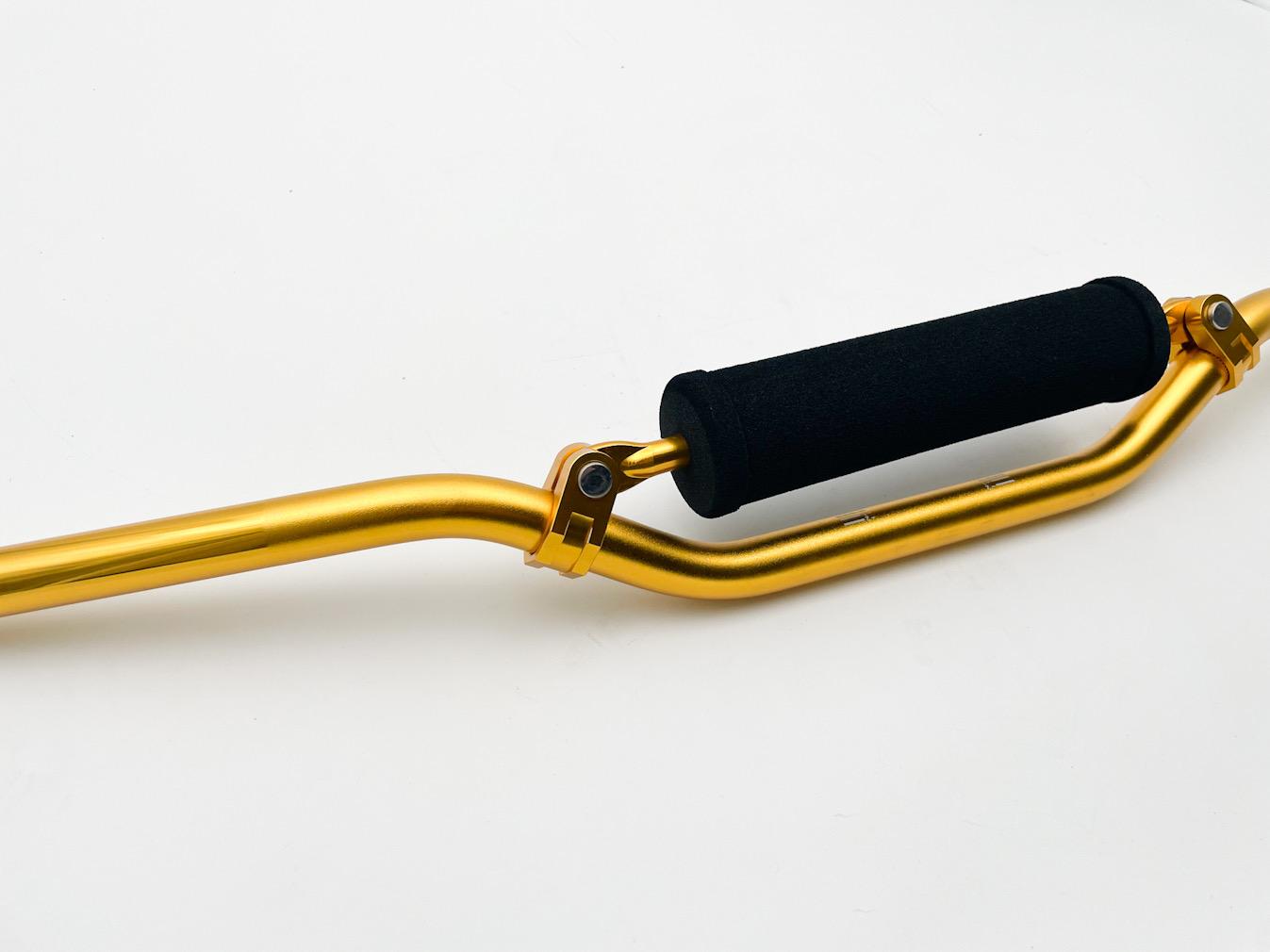 Pro Gold Alloy 22mm Low Bars For Pit Bike Braced - Image 2
