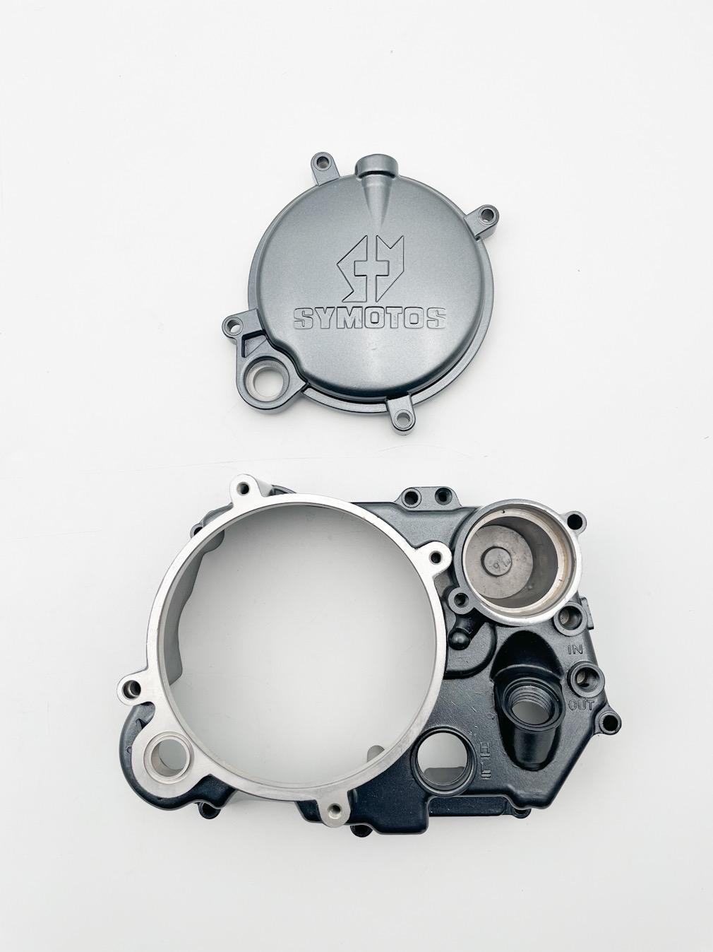 Symoto Graphite Clutch Casing For YX140 Gen 4 Models, External Oil Filter - Image 2