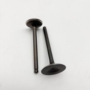 Pair of new inlet & exhaust valves for Zongshen 140 Pit Bike Engine.