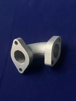 PIT BIKE 24mm SHALLOW STUBBY INTAKE INLET MANIFOLD FOR CARB, MONKEY BIKE, CUB